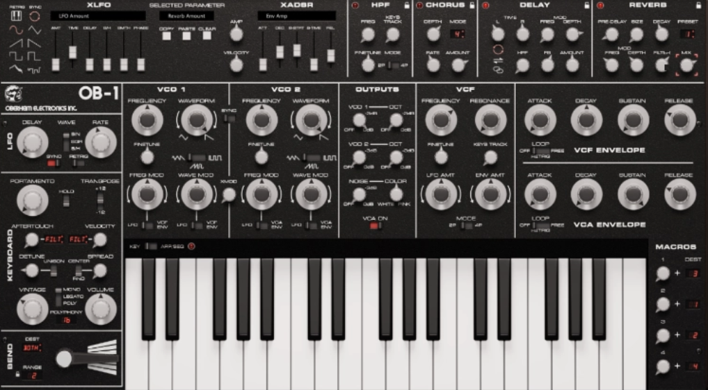 GForce Oberheim OB-1